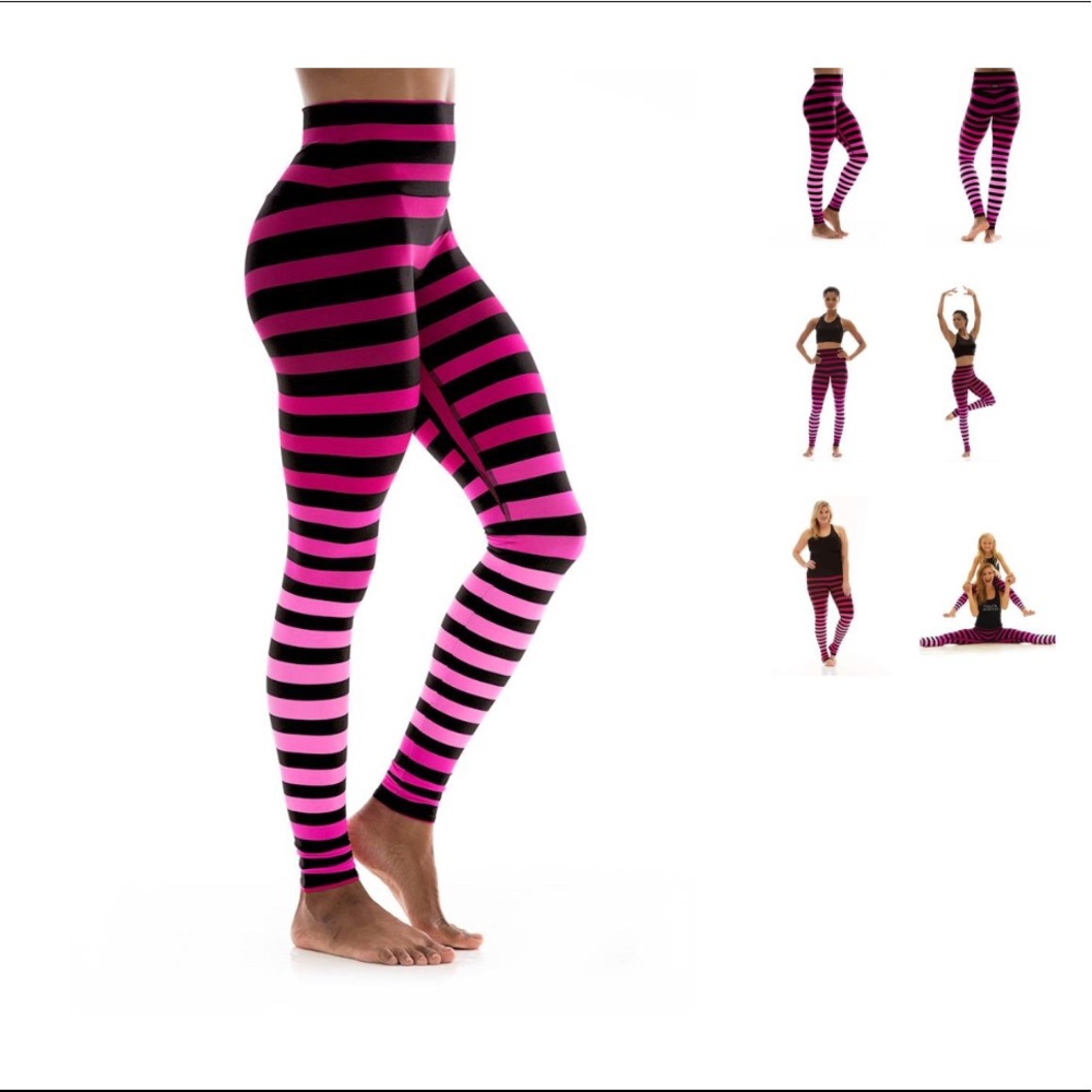 K-Deer Leggings in Laura Stripe